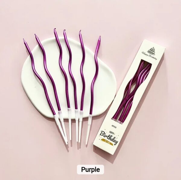 Свічки хвилясті Purple