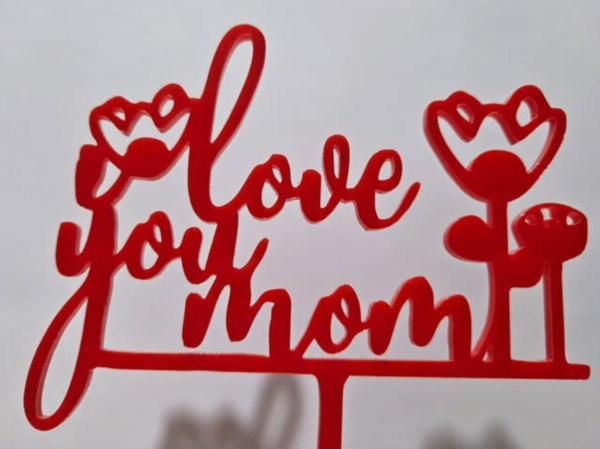 Топер "Love you mom"  #11