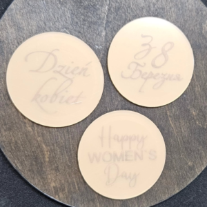 Топер "8 Березня" , "Нappy WOMENS Day", "Dzień kobiet"  #628