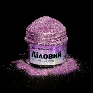 Харчовий глітер фіолетовий "Ліловий", 5 г, Zefirka colours