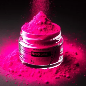 Харчовий НЕОНОВИЙ жиророзчинний барвник "Pink №90", Zefirka colours, Рожевий, 5 г