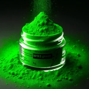 Харчовий НЕОНОВИЙ жиророзчинний барвник "Green №93", Zefirka colours, Зелений, 5 г