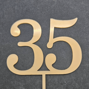 Топер цифра "35" #897
