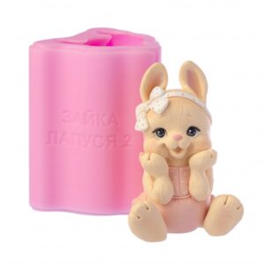 Силіконовий молд Зайка Лапуся 2