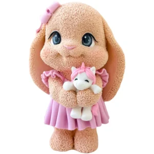 Силіконовий молд Зайка з єдиноріжкою