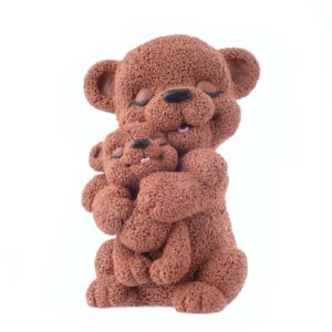 Силіконовий молд Ведмедиця з малюком 2