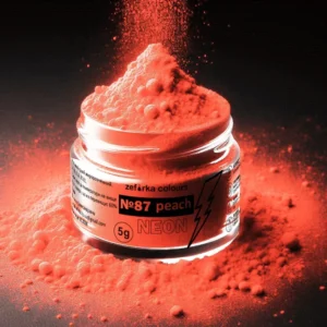 НЕОНОВИЙ жиророзчинний барвник "Peach №87", Zefirka colours, 5 г, Кораловий, 5 г