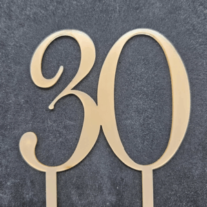 Топери цифра "30" #914