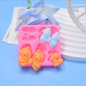 Молд силіконовий бантики 6,8*6,8см 2Д