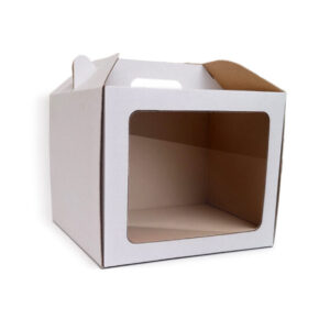Коробка для торта з віконцем Відправка поштою при замовлені від 5шт