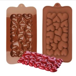 Силіконовий молд серця для шоколаду