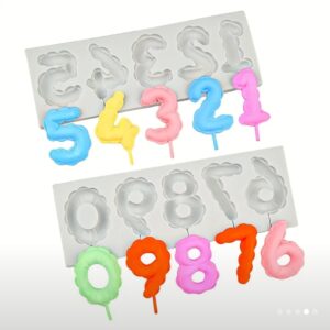 Силіконовий молд цифри