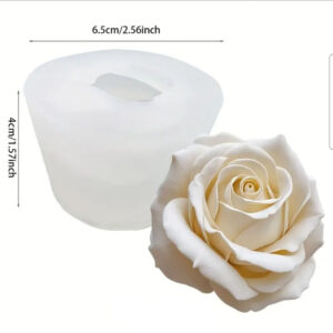 Молд силіконовий квітка троянда "Rose #3"