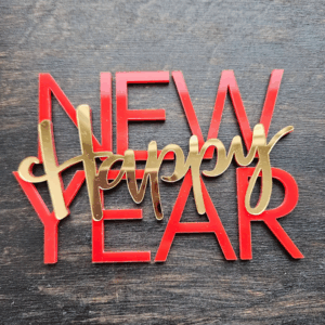 Топер "Happy Hew year" #970