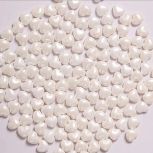 Посипка кондитерська 75г білі серця