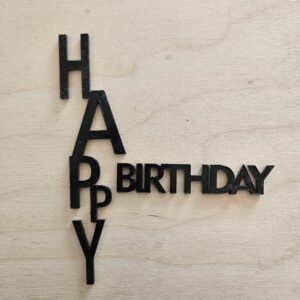 Топер "HAPPY BIRTHDAY" #922