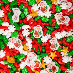 Посипка кондитерська 85г новорічна