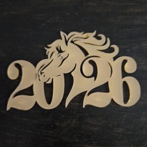 Топер 2026 з конем #980