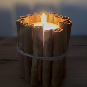 Свічка соєва ароматична кориця