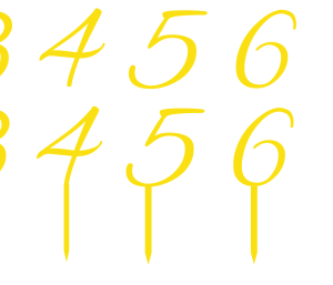 Топер цифра #991