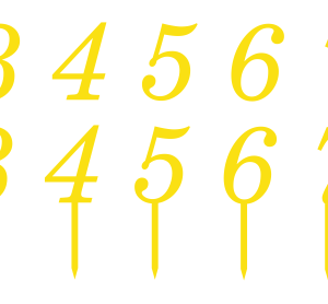 Топер цифра #993