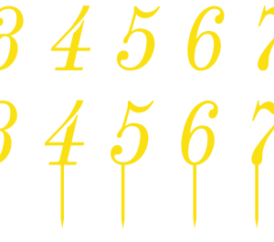 Топер цифра #995