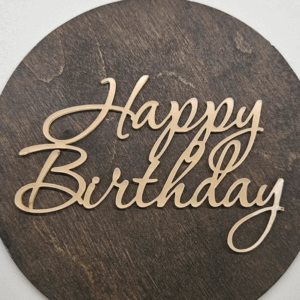 Топер "Happy Birthday" #309