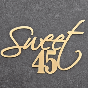 Топер "Sweet 45"  #813