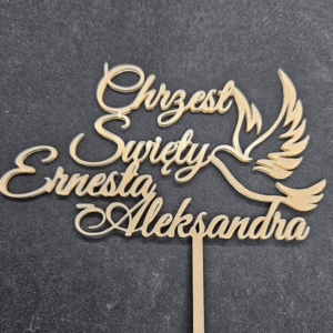 Топер "Chrzest Święty Ernesta-Aleksandra" #789