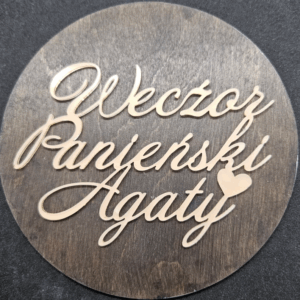 Топер "Wecźor Panieński  Agaty" #756