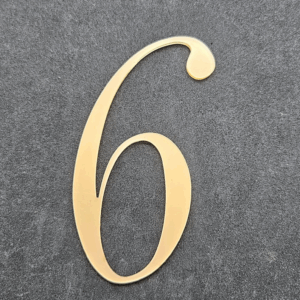 Топер цифра "6" #736