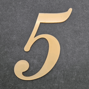 Топер цифра "5" #698