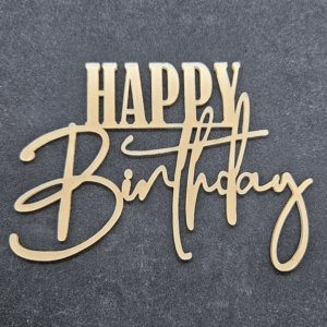 Топер "Happy Birthday" #692