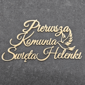 Топер "Pierwsza Komunia Święta Helenki " #678