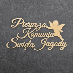 Топер "Pierwsza Komunia Święta Jagody " #677