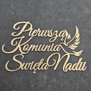 Топер "Pierwsza Komunia Święta Nadii " #670