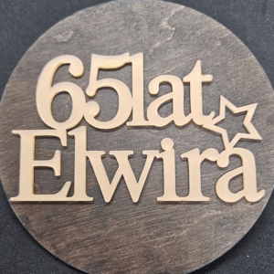 Топер "65 lat Elwira" #605