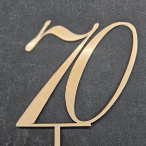 Топер цифра "70"  #796