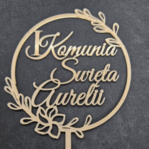Топер "I Komunia Święta Aurelii" #675