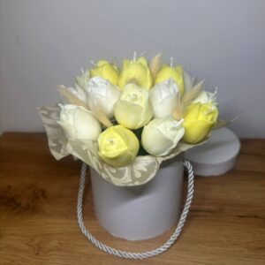 Букет з ароматичних свічок з соєвого воску