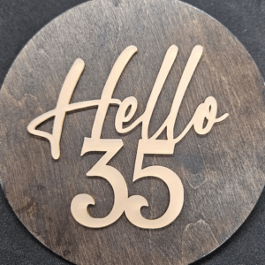 Топер "hello 35" #480