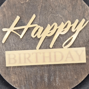 Топер "Happy Birthday" #373