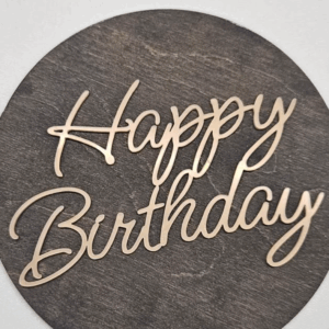 Топер "Happy Birthday" #316