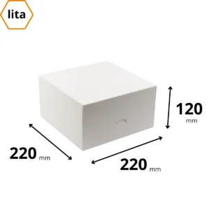 Коробка для торта 22*22*12см