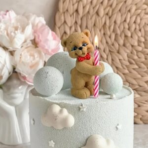 Силіконовий молд ведмедик