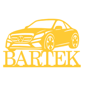Топер "Мерседес + BARTEK" машина #1192